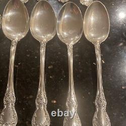 16 Vintage Towle Sterling Silver Old Master Flatware Tea Spoons No Monogram