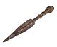 17c Old Vintage Antique Carbon Steel Iron Mughal Period Long Spear Head Lance