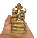 1800's Old Vintage Antique Brass Hand Crafted Rare God Ganesha Statue / Figure