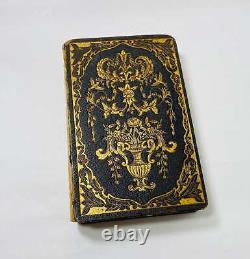 1845 ANTIQUE The Ladies Scrap Book, a 180 year old GORGEOUS vintage collection o