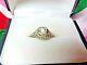 18k White Gold Art Deco Rings Size 6, Old Euro Cut Diamond Superb Cond