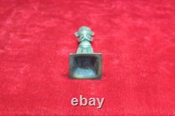 1900s Old Vintage Brass Figure Antique Home Decorative Collectible