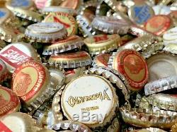 1,245 Huge! Lot Of Vintage Beer Bottle Caps Olympia Miller Coors Old Antique Vtg
