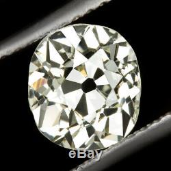 1.56ct VS1 OLD MINE CUT DIAMOND ANTIQUE VINTAGE CUSHION BRILLIANT NATURAL 1.5ct