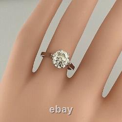 1.90 ct Vintage Antique Old European Cut Diamond Engagement Ring In Platinum