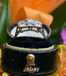 3.50 Carat Round Cut Lab-Created Diamond Fancy 1920's Old Vintage & Antique Ring