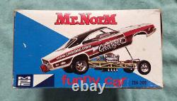 51 year old MPC Mr Norm's 1969 Grand Spaulding Dodge Charger FUNNY CAR unbuilt