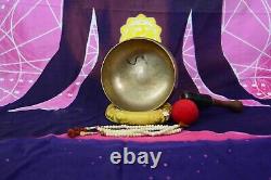 6 Antique Old Vintage Singing Bowls-Tibetan Balanced Mantra Set Bowl-7 chakra