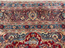 9x12 HANDMADE ANTIQUE WOOL RUG HAND-KNOTTED old ORIENTAL vintage red 10x13 10x12
