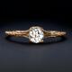 Antique Old Mine Cut Diamond Engagement Ring I Si1.43ct Rose Gold Vintage Style