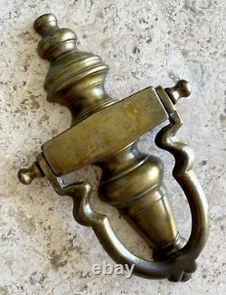 ANTIQUE c. 1907 BOSTON VICTORIAN TORCHIERE ARCHITECTURAL SALVAGE DOORKNOCKER