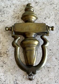 ANTIQUE c. 1907 BOSTON VICTORIAN TORCHIERE ARCHITECTURAL SALVAGE DOORKNOCKER