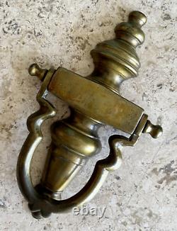 ANTIQUE c. 1907 BOSTON VICTORIAN TORCHIERE ARCHITECTURAL SALVAGE DOORKNOCKER