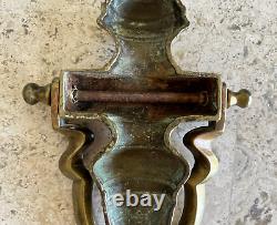 ANTIQUE c. 1907 BOSTON VICTORIAN TORCHIERE ARCHITECTURAL SALVAGE DOORKNOCKER