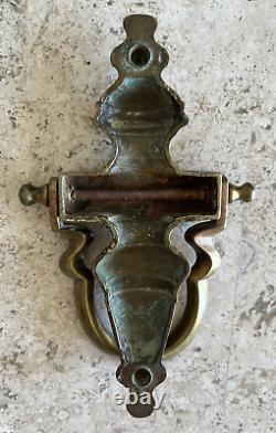 ANTIQUE c. 1907 BOSTON VICTORIAN TORCHIERE ARCHITECTURAL SALVAGE DOORKNOCKER