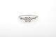 Antique 1920s 1.25ct Old Mine Cut Diamond Trillion Cut Platinum Wedding Ring