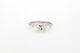 Antique 1920s 1.30ct Si E Old Mine Cushion Cut Diamond Platinum Wedding Ring
