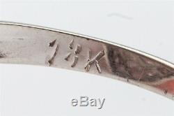 Antique 1920s $5000 1.50ct Old Mine Rose Cut VS H Diamond 14k Gold Filigree Ring