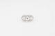 Antique 1940s $18,000 3.50ct Old Euro 3 Stone Diamond Platinum Band Ring