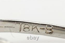 Antique Belais 1920s $4000.75ct Old Euro Diamond 18k White Gold Filigree Ring