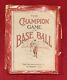 Antique Circa 1915 Champion Game Of Baseball Board Game Early 1910's Old Vintage