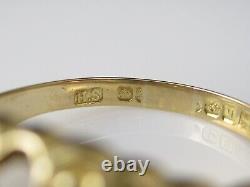 Antique Diamond Ring Dome Estate Vintage Old Mine Rose Cut 18K Yellow Victorian