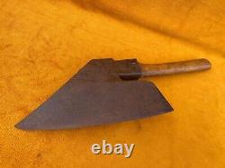 Antique Hand Forged Goose Wing Axe Broad Hewing Vintage Goosewing Old Tool