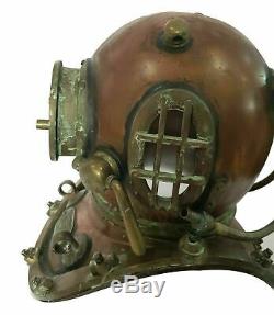 Antique Morse 18 Diving Old Vintage Boston MARK VI Navy Deep Sea Divers Helmet