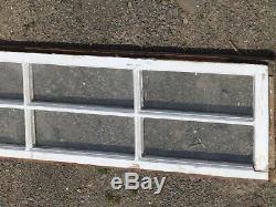 Antique Pair Entry Door 8 Lite Side Light Windows 10 Lite Transom Old Vtg 701-16