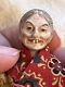 Antique Rare 4 German Character Old Woman Bisque Doll Halloween Witch Dollhouse