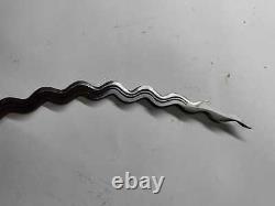 Antique Vintage DAMASCUS NAGNI CURVED Sword Handmade Old Rare Collectible