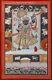 Antique Vintage Hand Painted Krishna Shreenath Ji Pichwai Painting On Old Paper