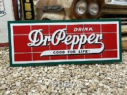 Antique Vintage Old Style Dr. Pepper General Store Sign