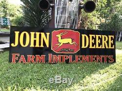 Antique Vintage Old Style John Deere Farm Sign 6 Foot