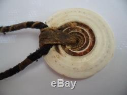 Antique Vintage Png Toea Shell Currency Bush Twine Old Necklace Papua New Guinea