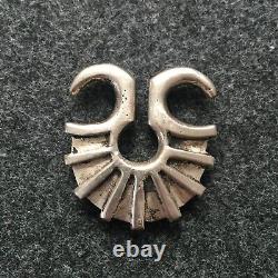 Antique Vintage Tribal Pendant Heavy Old Silver Bali, Indonesia