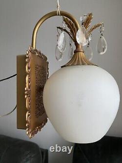 Antique Vintage Wall Light 50+ Years Old