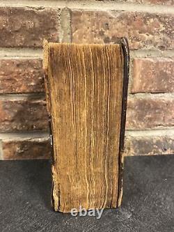 Antique book- The Holy Bible- contains old & New Testament- 1829- see pics
