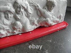 Antique mould Mold Children Cherub Ice cream Candy french century old vintage