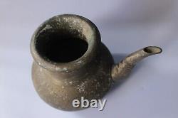 Antique old vintage rare collectible antique design brass pot