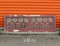 Antique vintage transom windows old architectural leaded glass stained glass