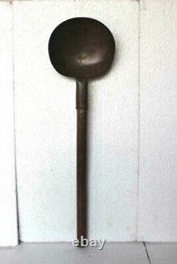 Big Size Spoon Cooking Purpose 1900s Old Vintage Antique Sambar Collectible