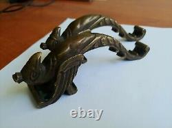 Brass Door Handle Old Vintage Collectible Decorative Piece door handles ussr