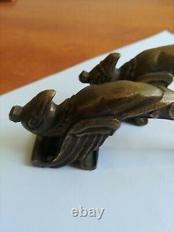 Brass Door Handle Old Vintage Collectible Decorative Piece door handles ussr