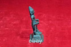 Brass Statue Figure 1900 Old Vintage Antique Home Decor Collectible