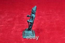 Brass Statue Figure 1900 Old Vintage Antique Home Decor Collectible