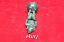 Brass Statue Figure 1900s Old Vintage Antique Home Decor Collectible BC-1