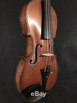 C. 1860-1890 Jacobus Stainer 4/4 Full Size Violin Vintage Old Antique Fiddle