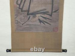 China People Hanging Scroll Changsuke Antique Old Toy Vintage Retro