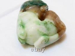 Chinese Vintage / Antique Natural Old Multi Color Jade Pendant